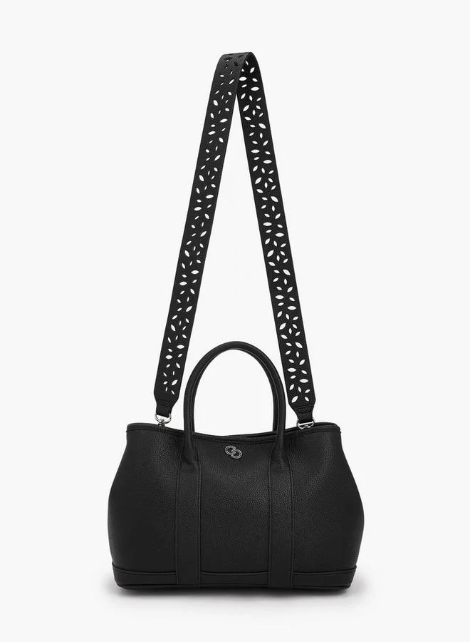 سيليست Laser Cut Tote Bag with Detachable Strap